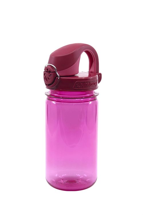 Flot Nalgene drikkedunk i Rød/Lilla farve til børn, KIDS OTF - uden BPA, BPS og Ftalater